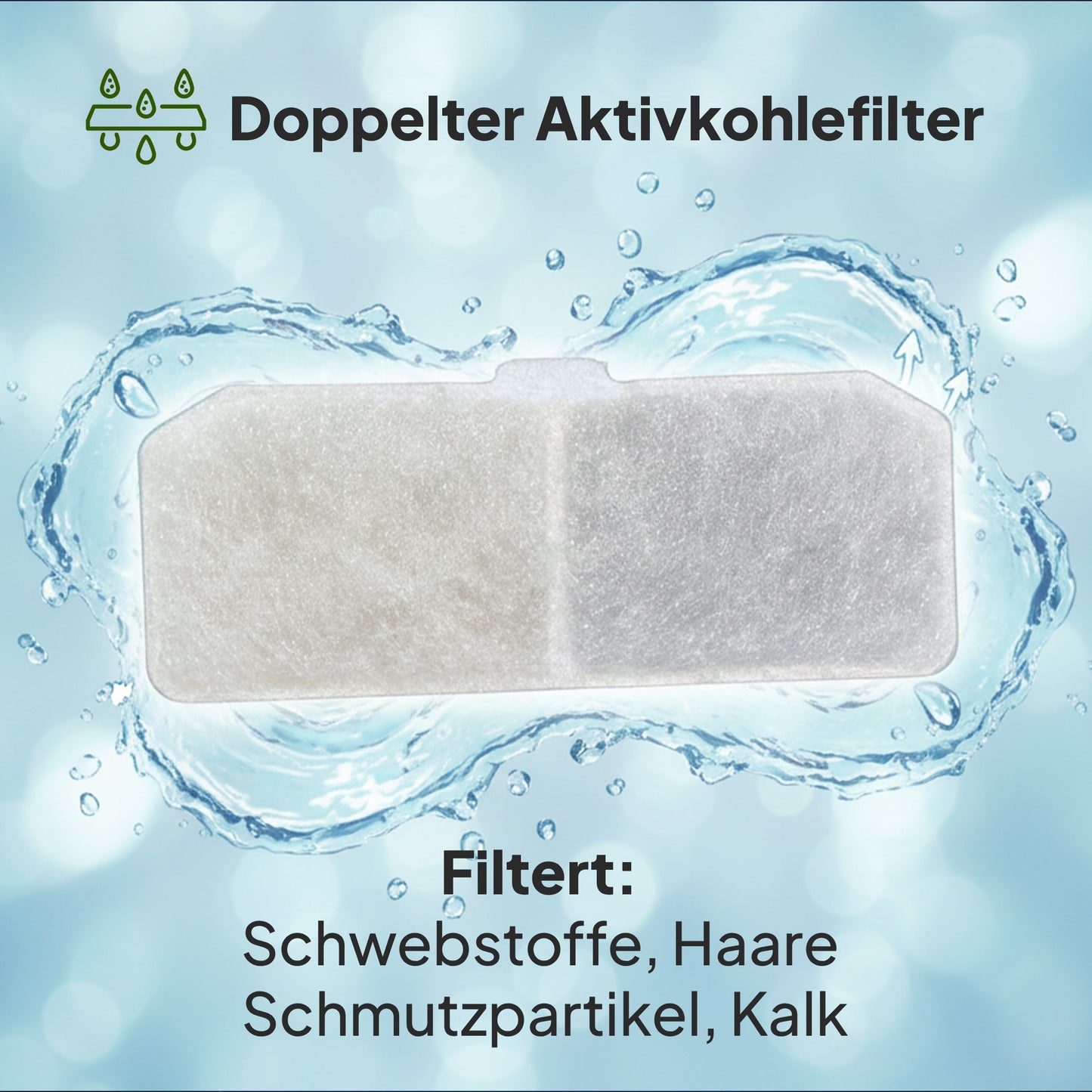 Kabelloser Katzentrinkbrunnen 2.8L