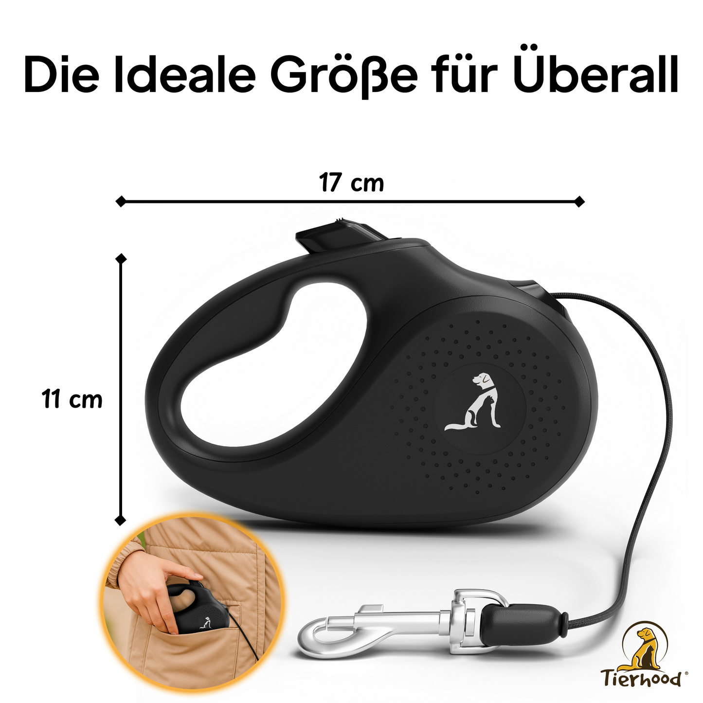 Mini Rollleine - für kontrollierten Auslauf
