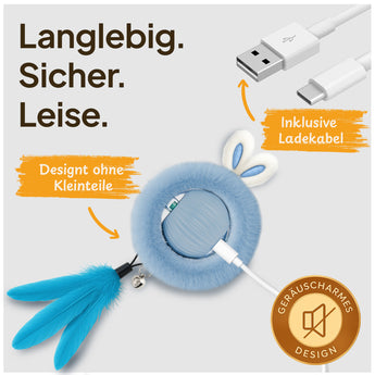 Tierhood Turboball - Interkatives Katzenspielzeug